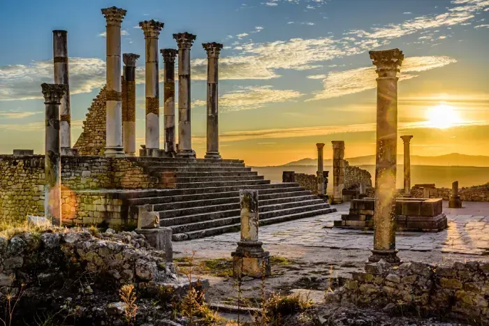 Ancient city of Volubilis Meknes.
