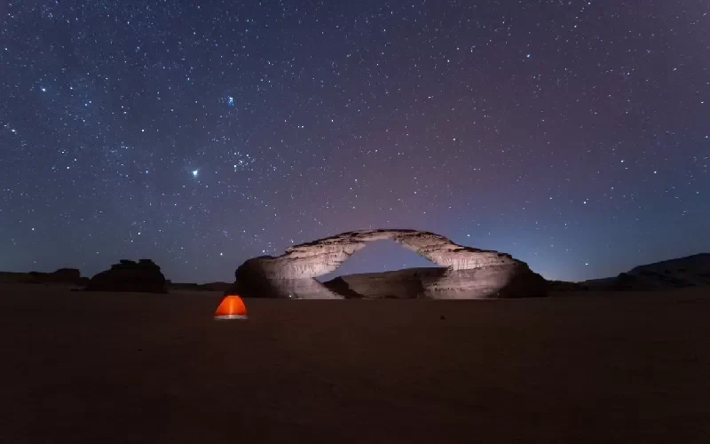 arabia saudita in inverno