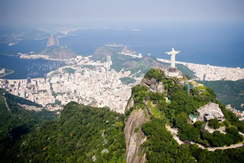 vue panoramique de Rio de Janeiro 