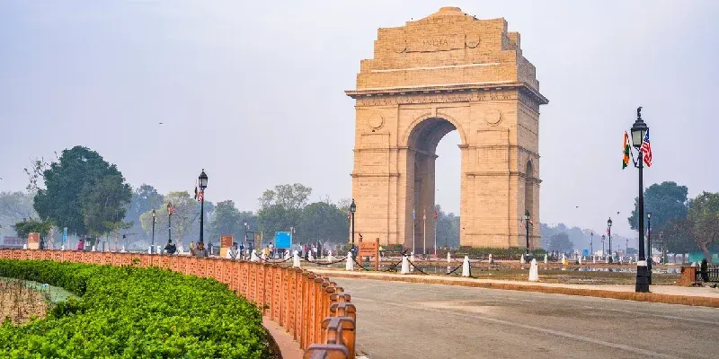La Puerta de la India en Nueva delhi