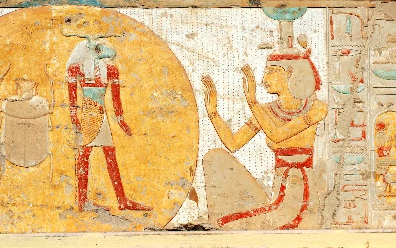 God Khnum Hatshepsut Temple