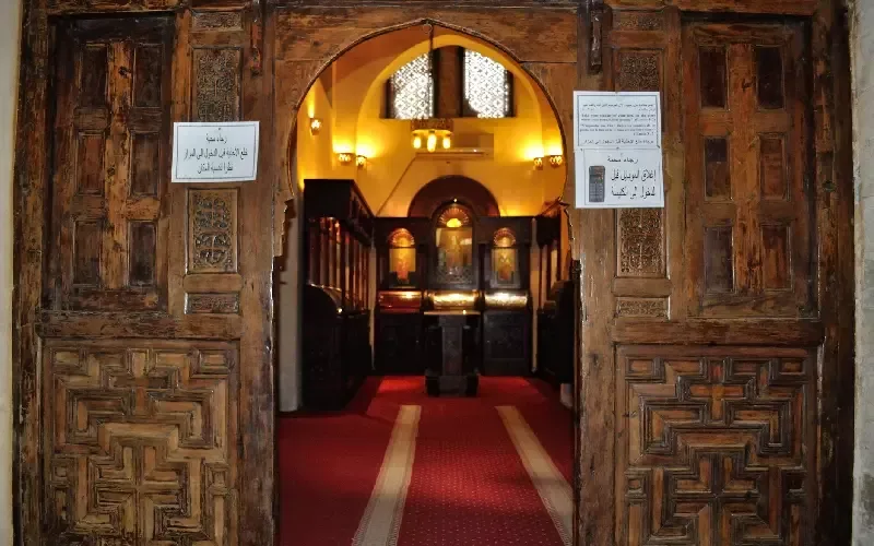 church of st barbara cairo