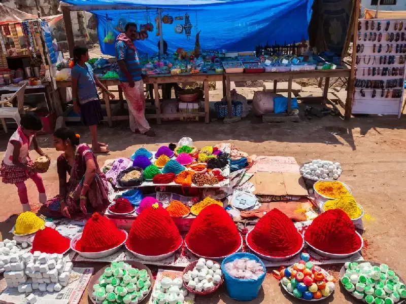 Mumbai mercato , Mumbai india