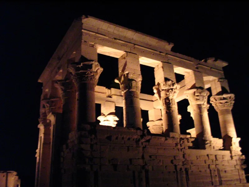 Spectacle de Son et Lumière à Philae