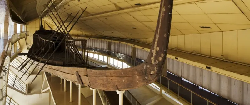 Solar Boat museum, Giza Pyramids