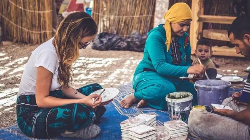 Passeio na Vila Tunis em Fayoum