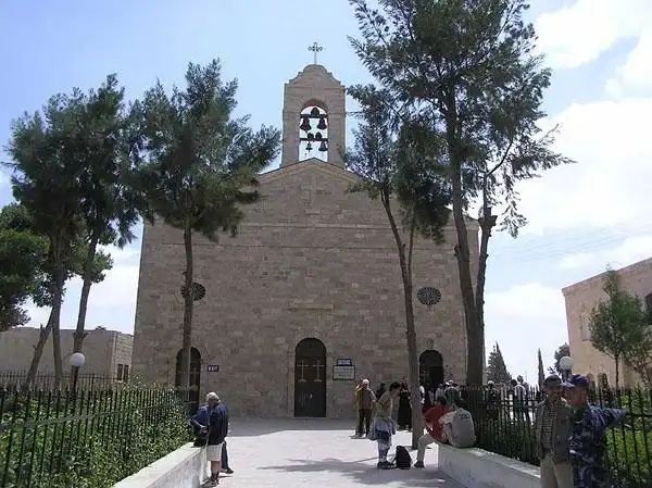 マダバ町；セントジョージ教会、ヨルダン