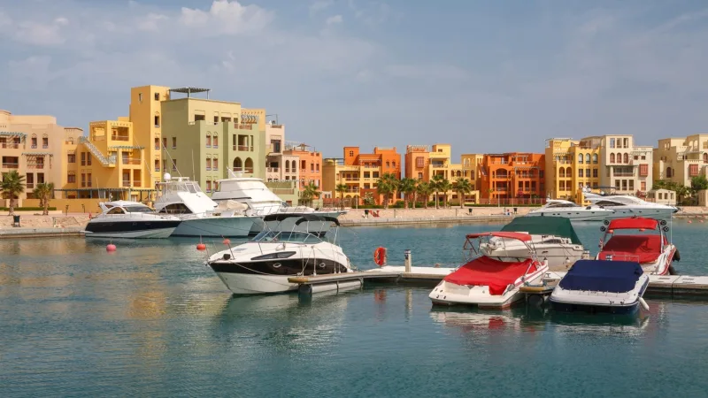 Abu Tig Marina, El Gouna Egypt