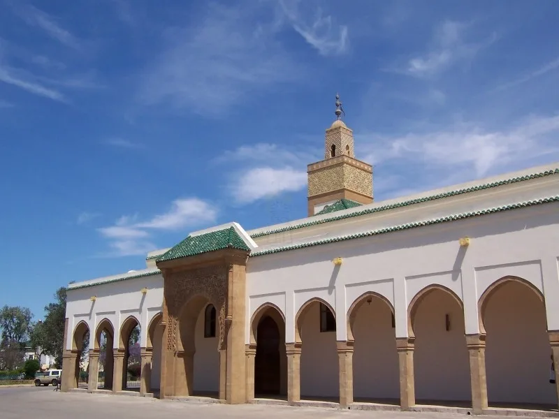 フェズのコートヤード、モロッコ