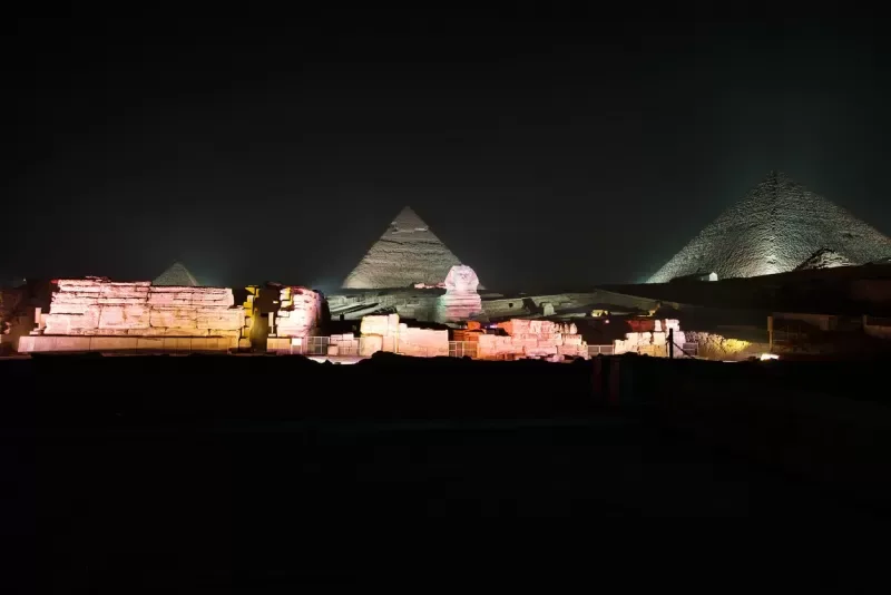 Espectáculo de Luz y Sonido en las Pirámides