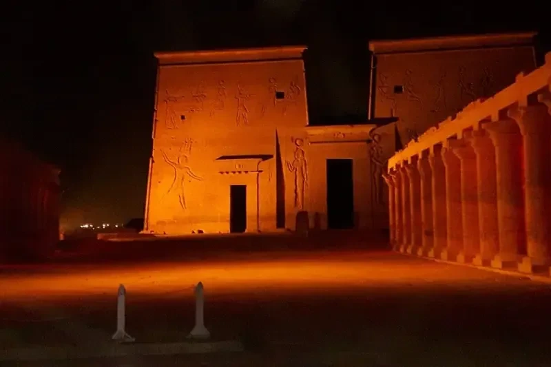 Suoni e Luci al Tempio di File