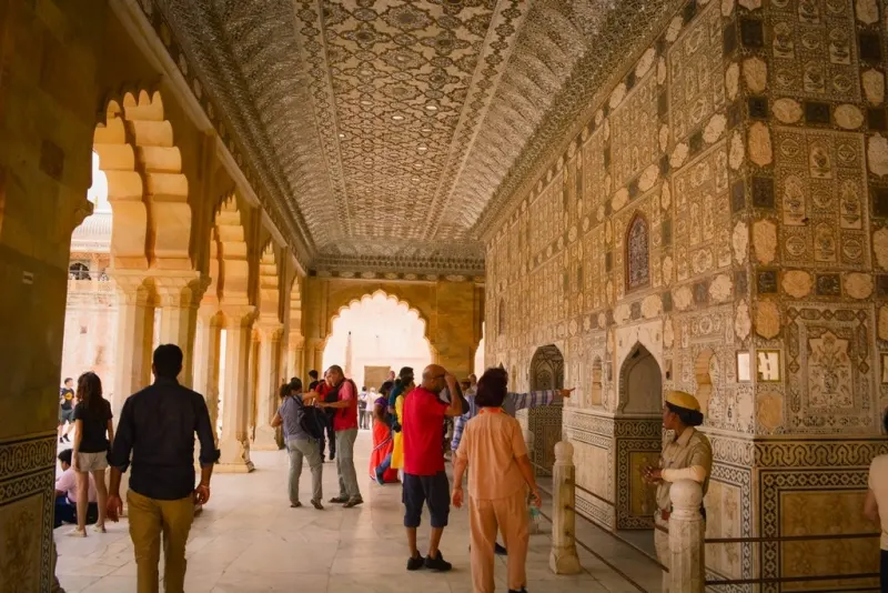 Inside Amber Fort 