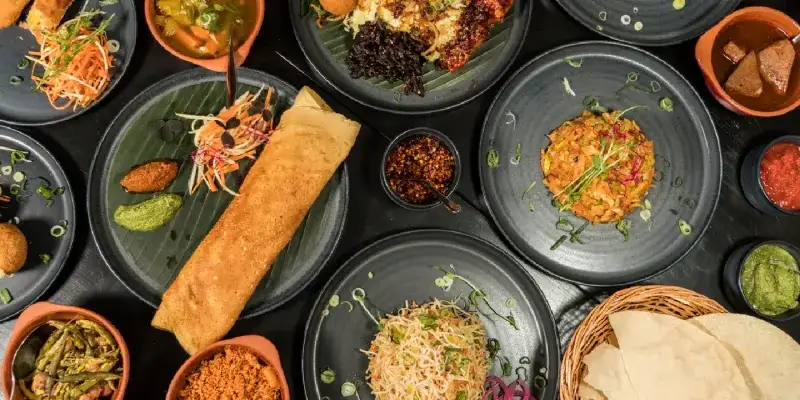 Table of Sri Lankan Food