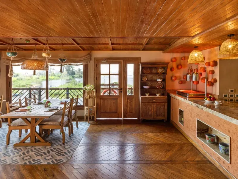 Il Ristorante della Crociera sul Nilo in Dahabeya Nonia