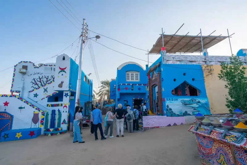 Passeio à Vila Núbia em Aswan
