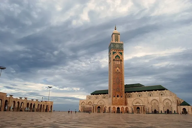 Hassan II Mosque in Casablanca