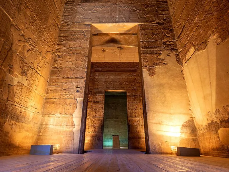 Show de luz e som no Templo de Philae