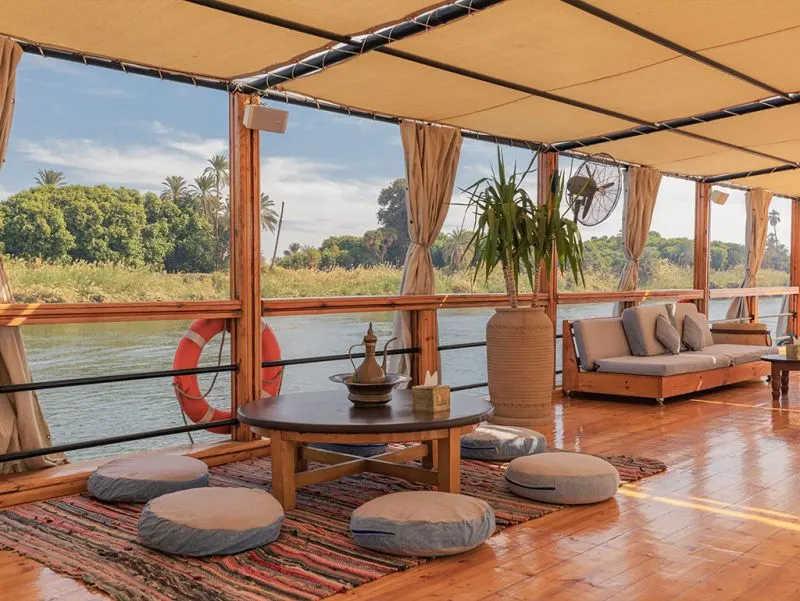 Nuun Dahabeya/ Nuut Dahabeya zwischen Assuan und Luxor