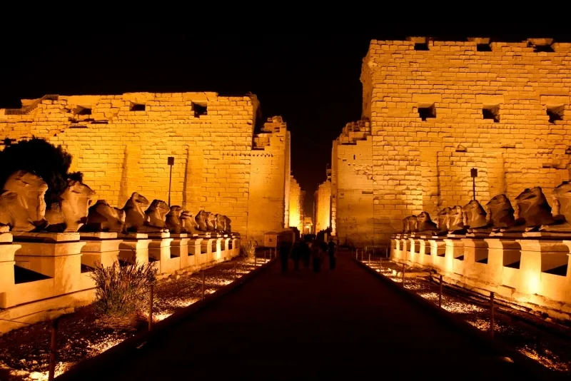 Karnak Temples by the night