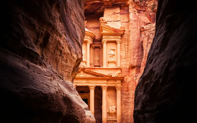 The Siq of Petra