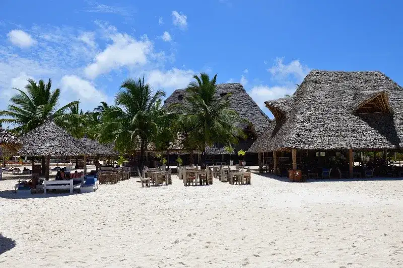 Kendwa Rocks Beach Hotel on Zanzibar’s famous beach