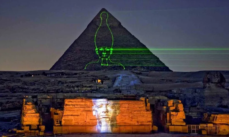Sound and Light Show at the Pyramids