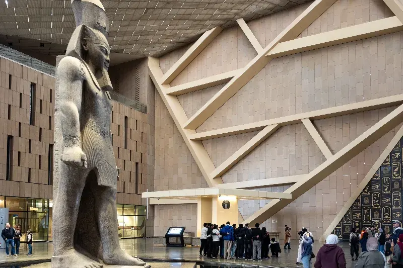 Grand Egyptian Museum in Kairo