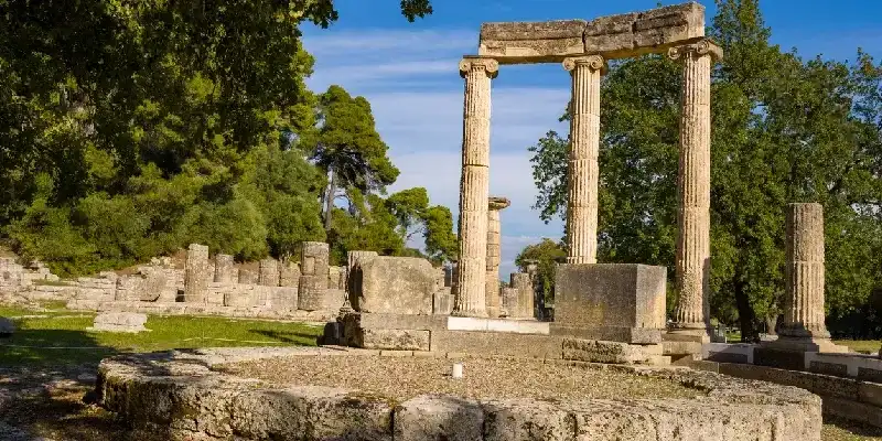 columnas-circulares-filipeo-olimpia-grecia