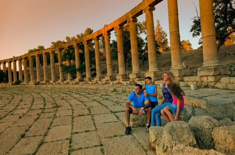 The Roman Jerash The Roman Jerash