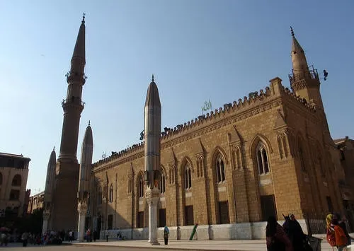 Al Hussein Mosque in Old Cairo Al Hussein Mosque in Old Cairo