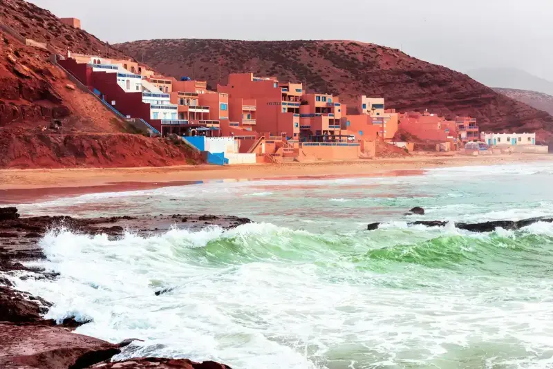 Moroccan Hotels in Sidi Ifni, Legzira on Atlantic Coast Africa