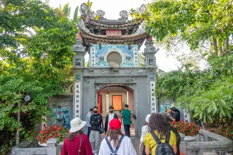 Ngoc Son Temple in Hanoi
