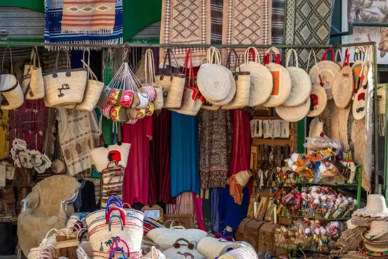 Tourist shop in Tozeur