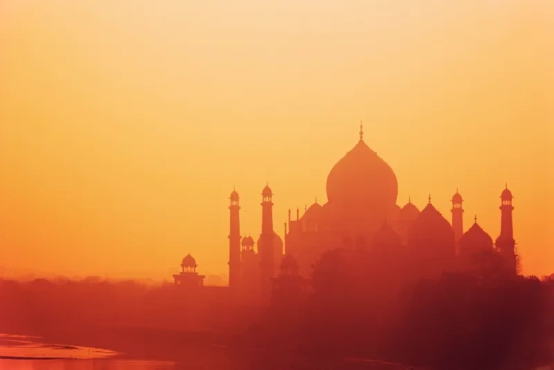 Taj Mahal, Agra, India.