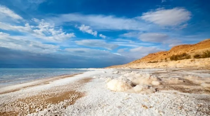 The Dead Sea Salty Water The Dead Sea Salty Water