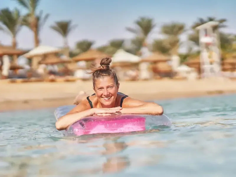 Donna a Hurghada