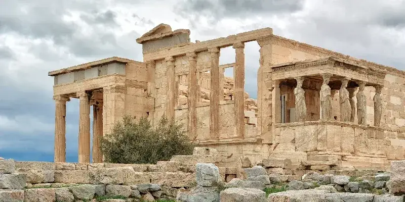 Erecteion, Atenas, Grecia.