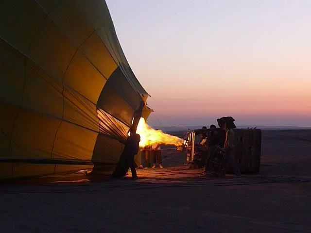 Ballonfahrt in Luxor