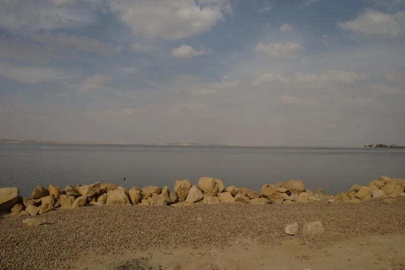 Qarun Lake in Egypt