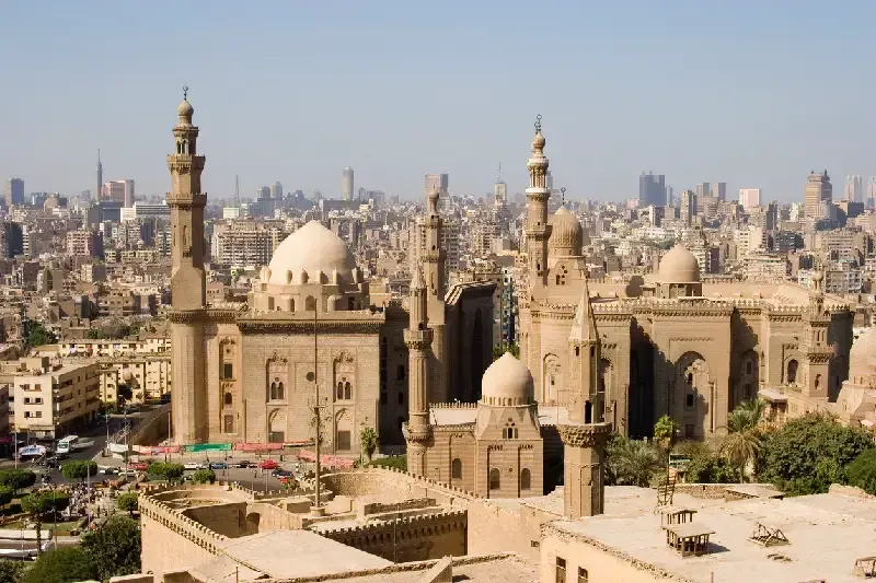 Skyline von Kairo, Ägypten.