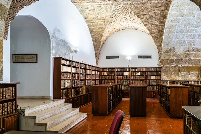  Die Joaninische Bibliothek, Biblioteca Joanina, ist eine Barockbibliothek in den Höhen des historischen Zentrums der Universität Coimbra