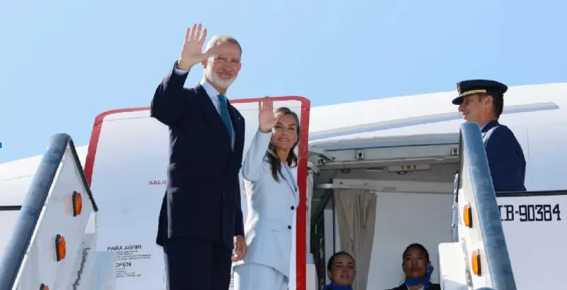 Los Reyes de España en Egipto