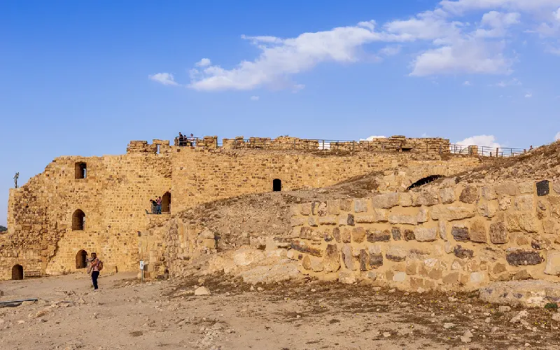 Medieval Crusaders Castle in Al Karak, Jordan