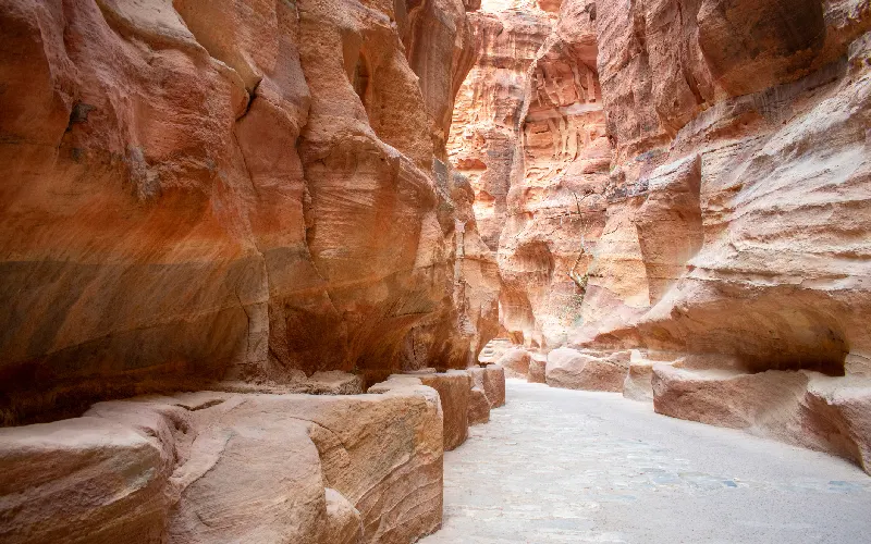 The Siq of Petra