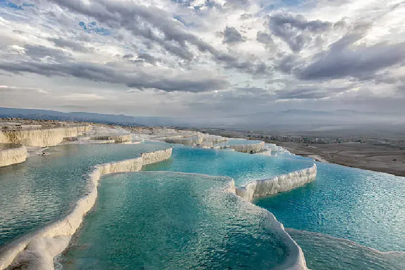 Pamukkale, Denizli, Türkei 