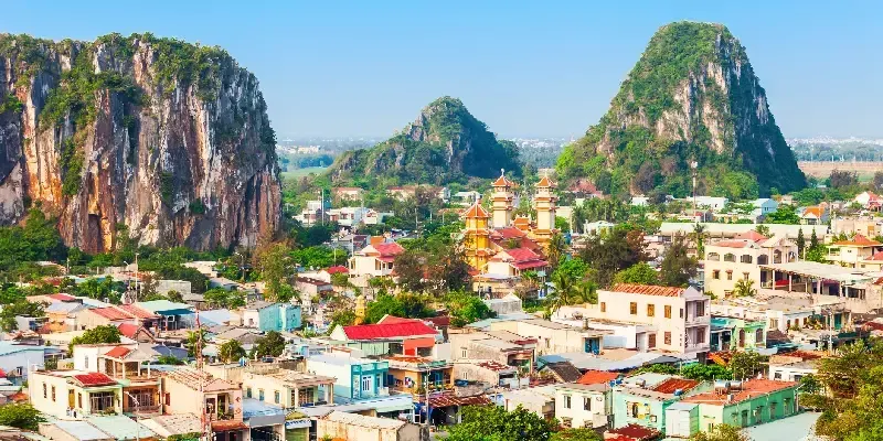 Montañas de Mármol de Da Nang.