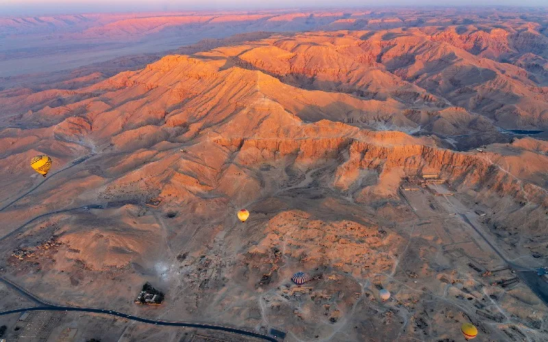 Hot Air Balloon Luxor Valley of The Kings
