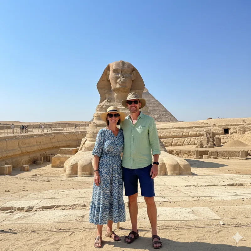 A Grande Esfinge de Gizé