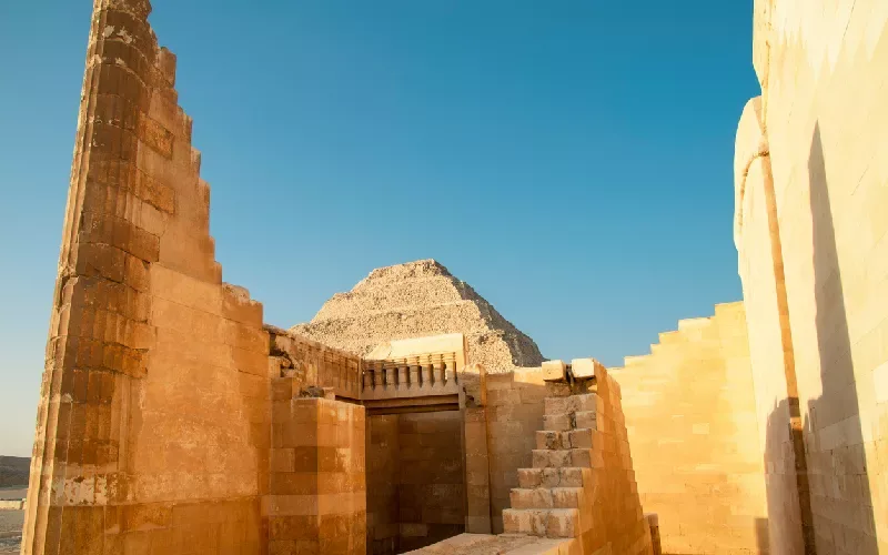 Step pyramid of Djoser, Saqqara, Egypt