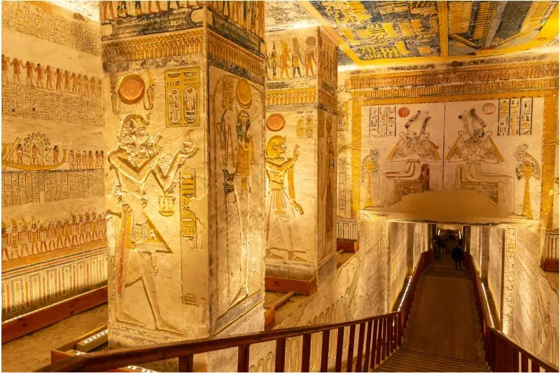 I misteri e decorazioni nella Valle dei Re, Luxor